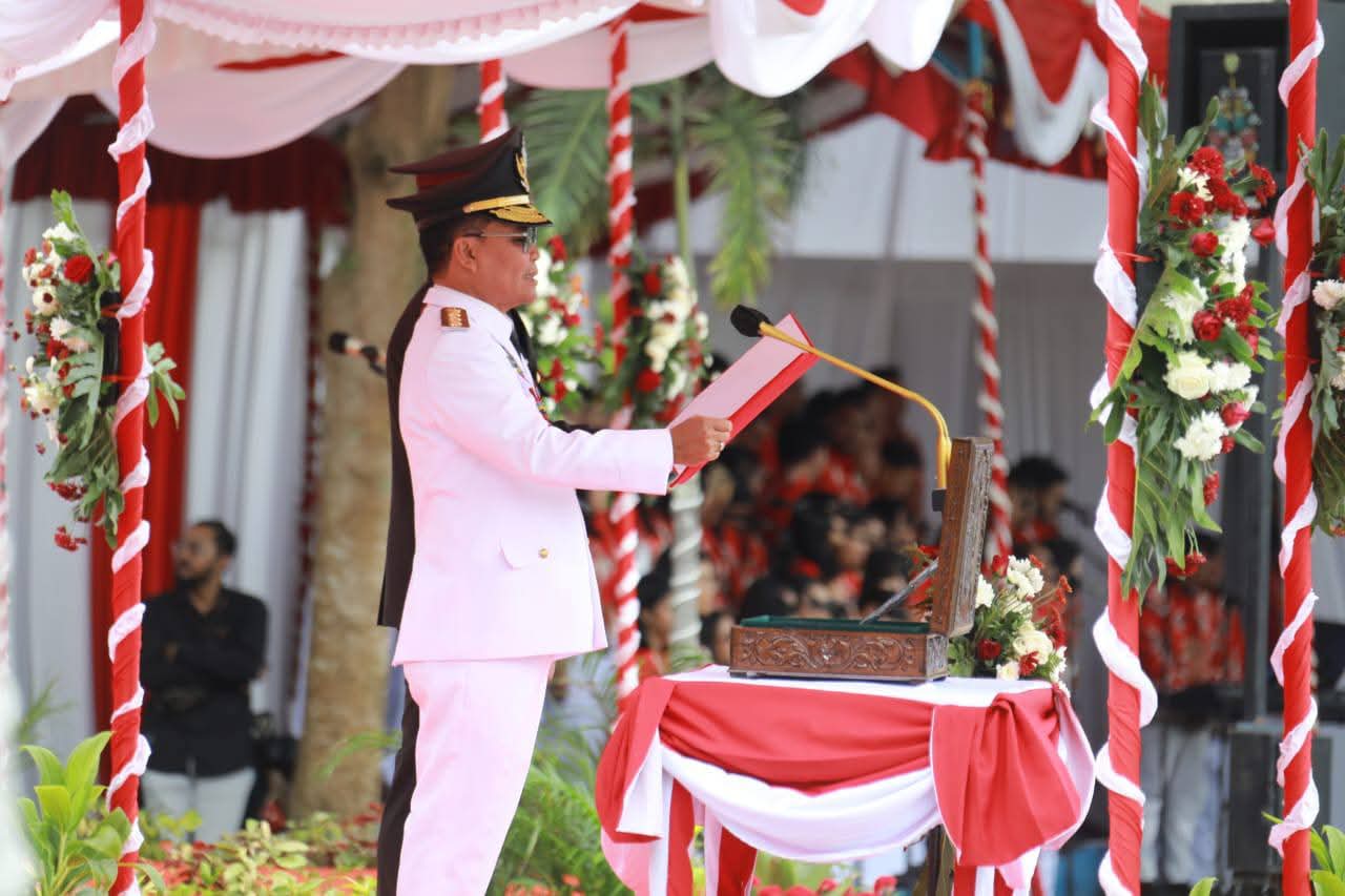 Gubernur Komitmen Lanjutkan Pembangunan Kalteng di HUT RI ke-80