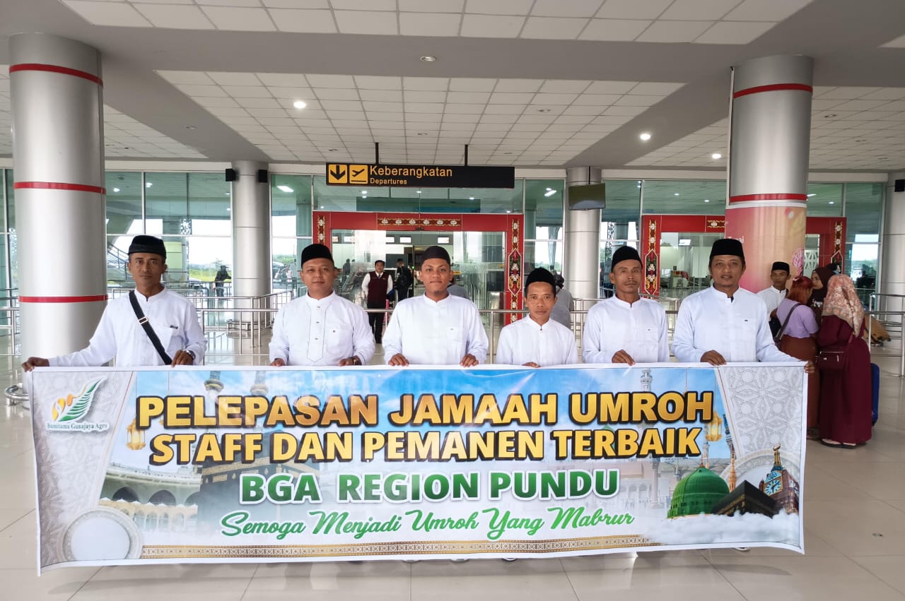 BGA Regon 3 Pundu Berangkatkan Karyawan ke Tanah Suci