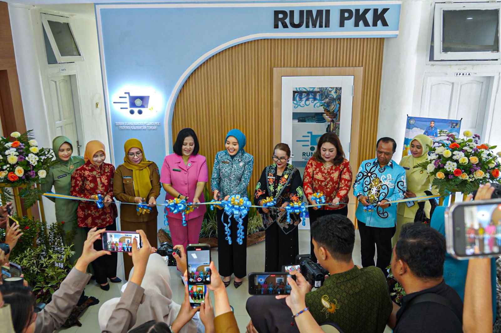 Aisyah Sabran Resmikan Toko RUMI