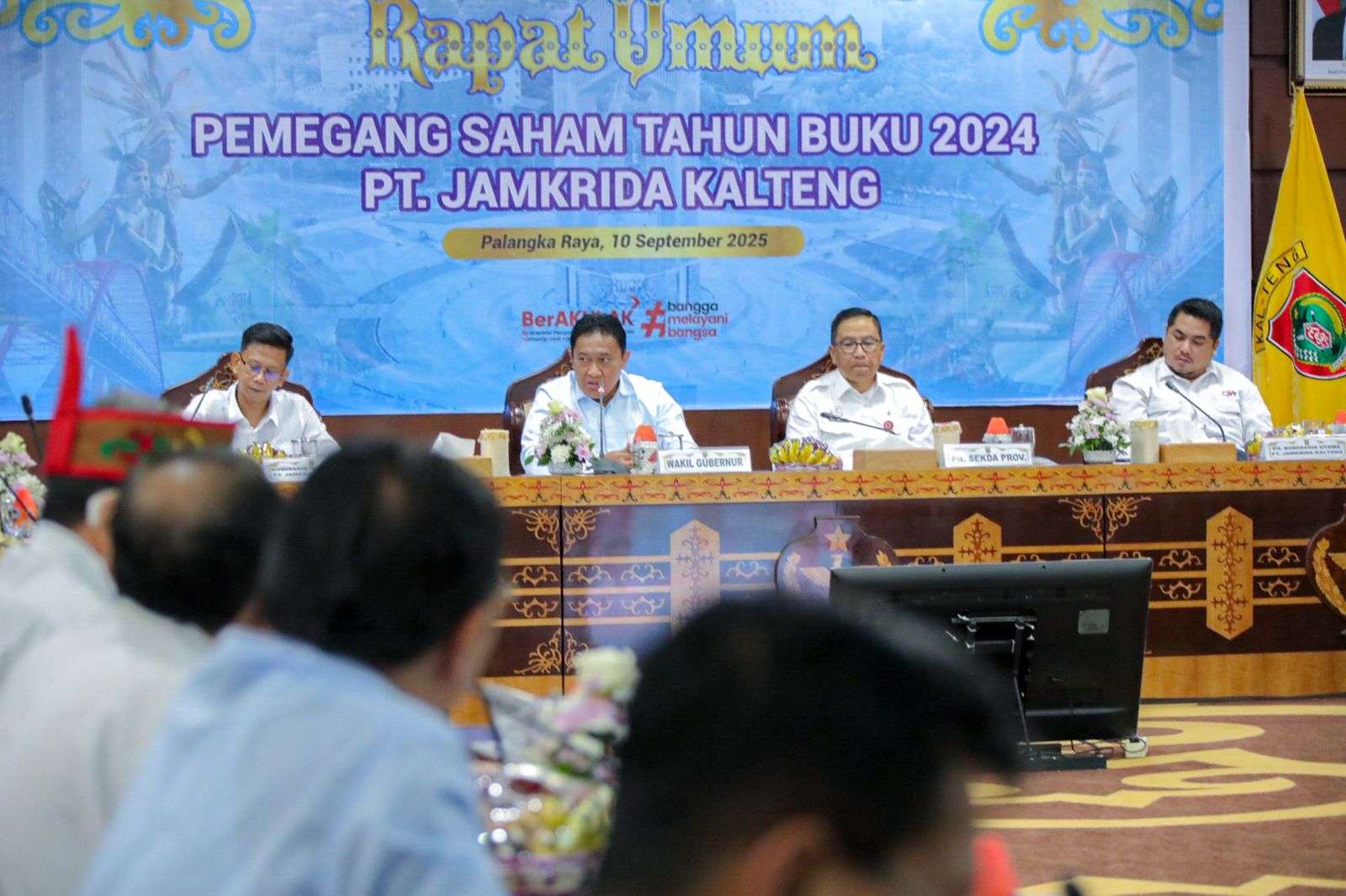 Wagub Dorong Penguatan Permodalan dan Inovasi PT Jamkrida Kalteng