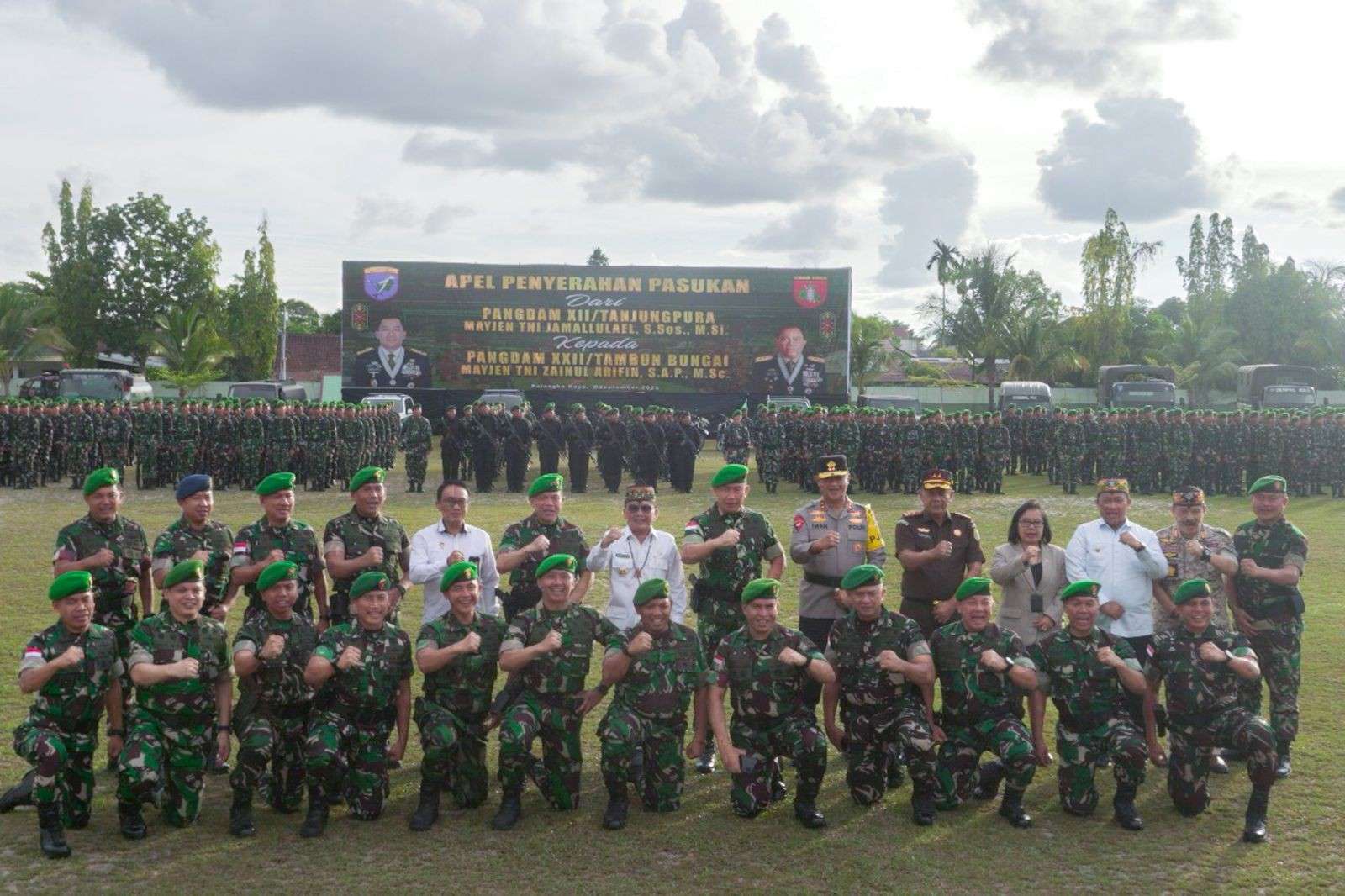 Gubernur Agustiar Tegaskan Dukungan Penuh Kodam XXII/Tambun Bungai
