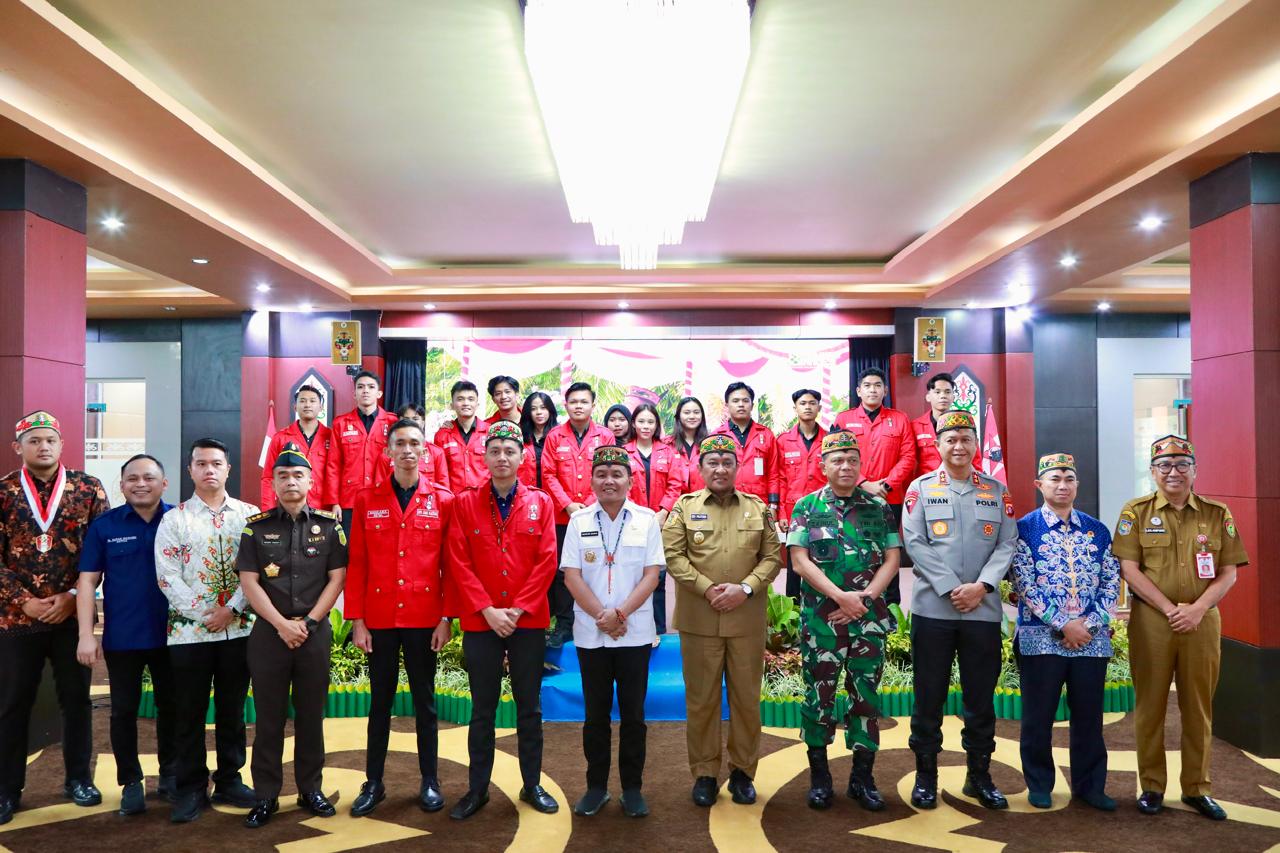 Gubernur Agustiar Dorong GMNI Jadi Penggerak Perubahan Sosial