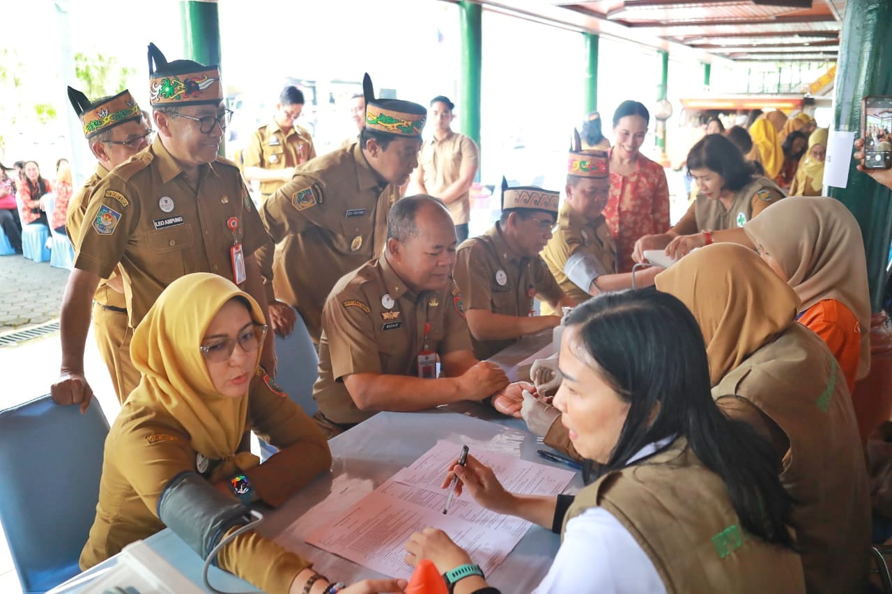 Pemprov Apresiasi Pengobatan Gratis DWP Kalteng