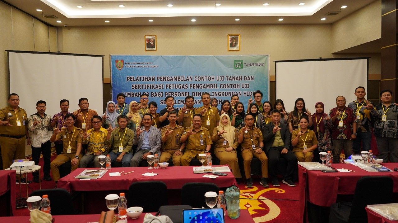 Pemprov Kalteng Tingkatkan SDM Lewat Sertifikasi Petugas Uji Limbah B3