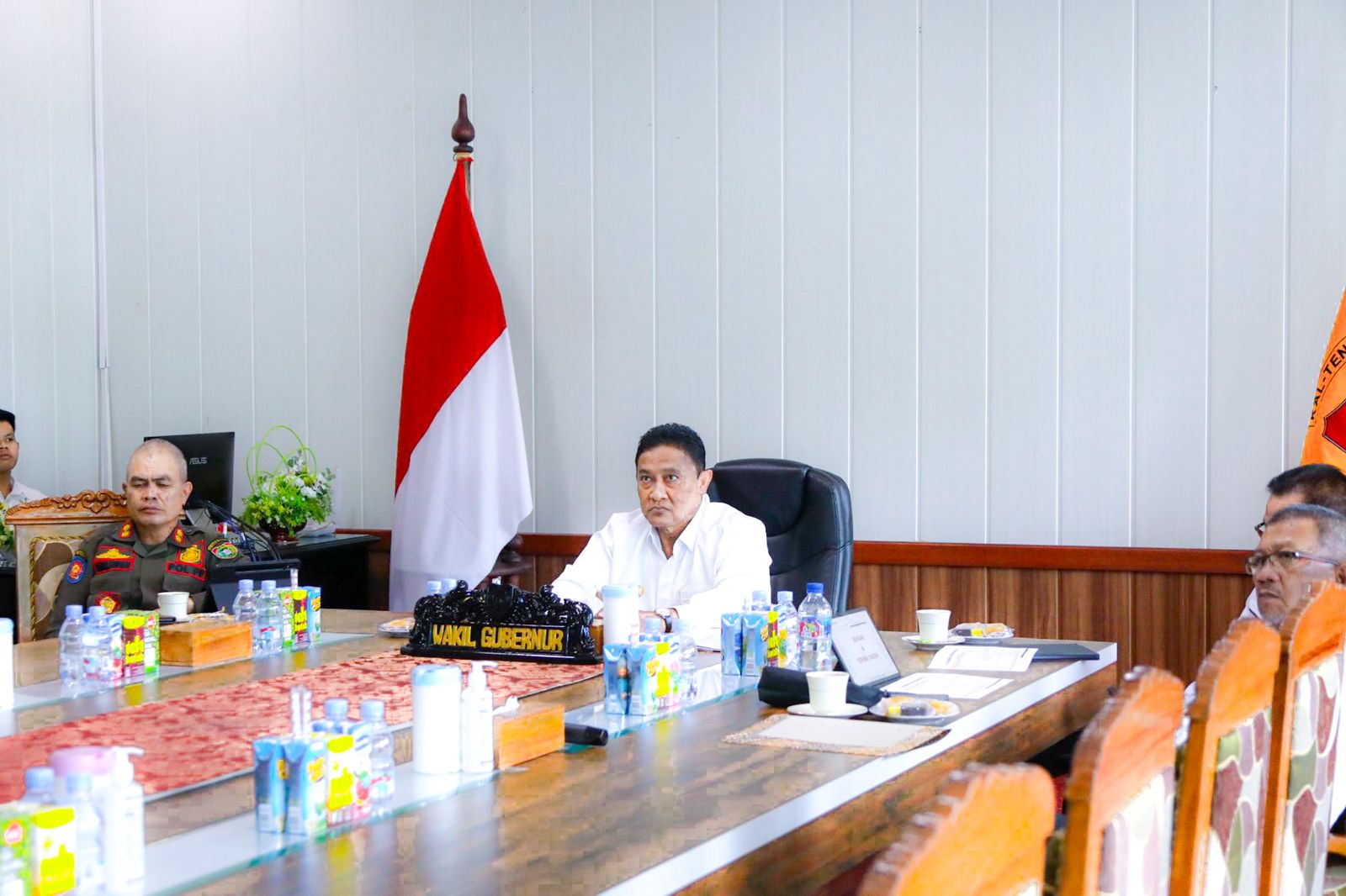 Wakil Gubernur Kalteng Ikuti Rakor Kamtibmas Secara Virtual