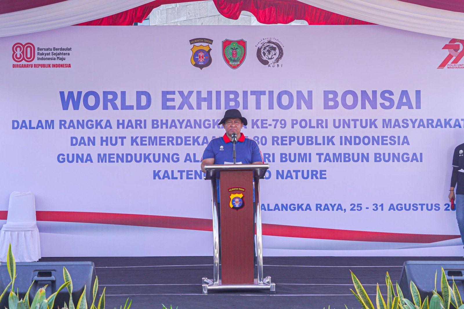Wakil Gubernur Kalteng Resmikan Festival Bonsai Palangka Raya