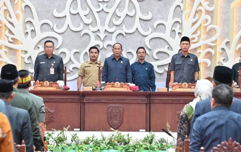 DPRD Kalteng Terima Raperda Perubahan APBD 2025