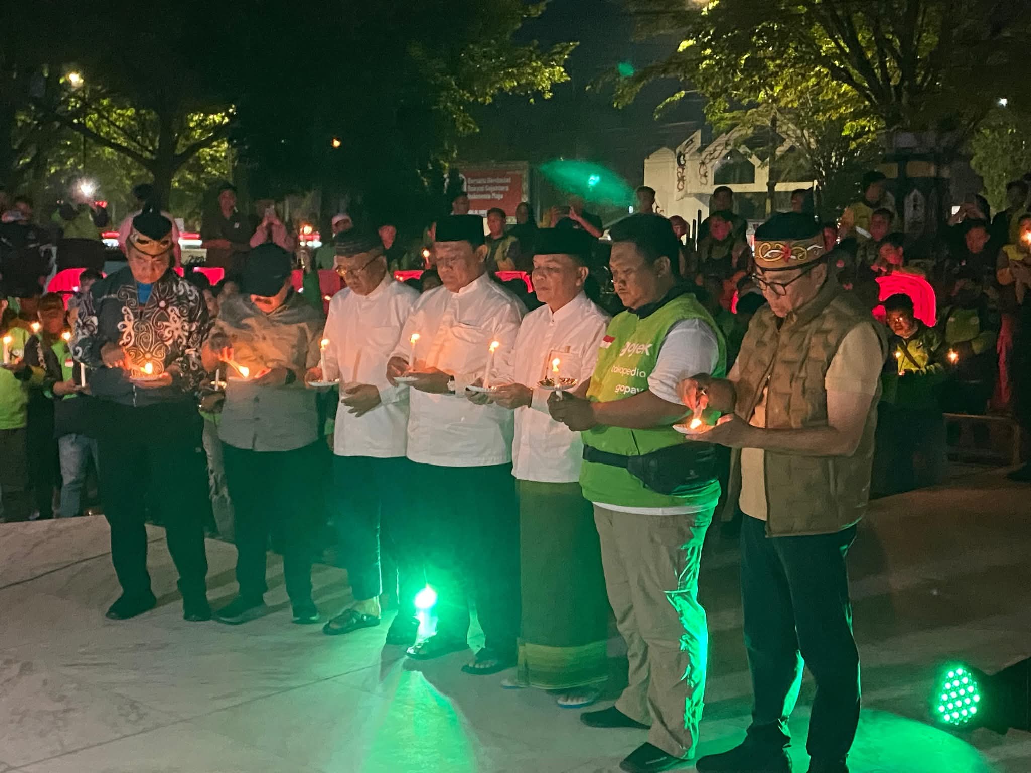 Pemprov Kalteng Tunjukkan Dukungan Moral untuk Komunitas Ojol Lewat Doa Bersama