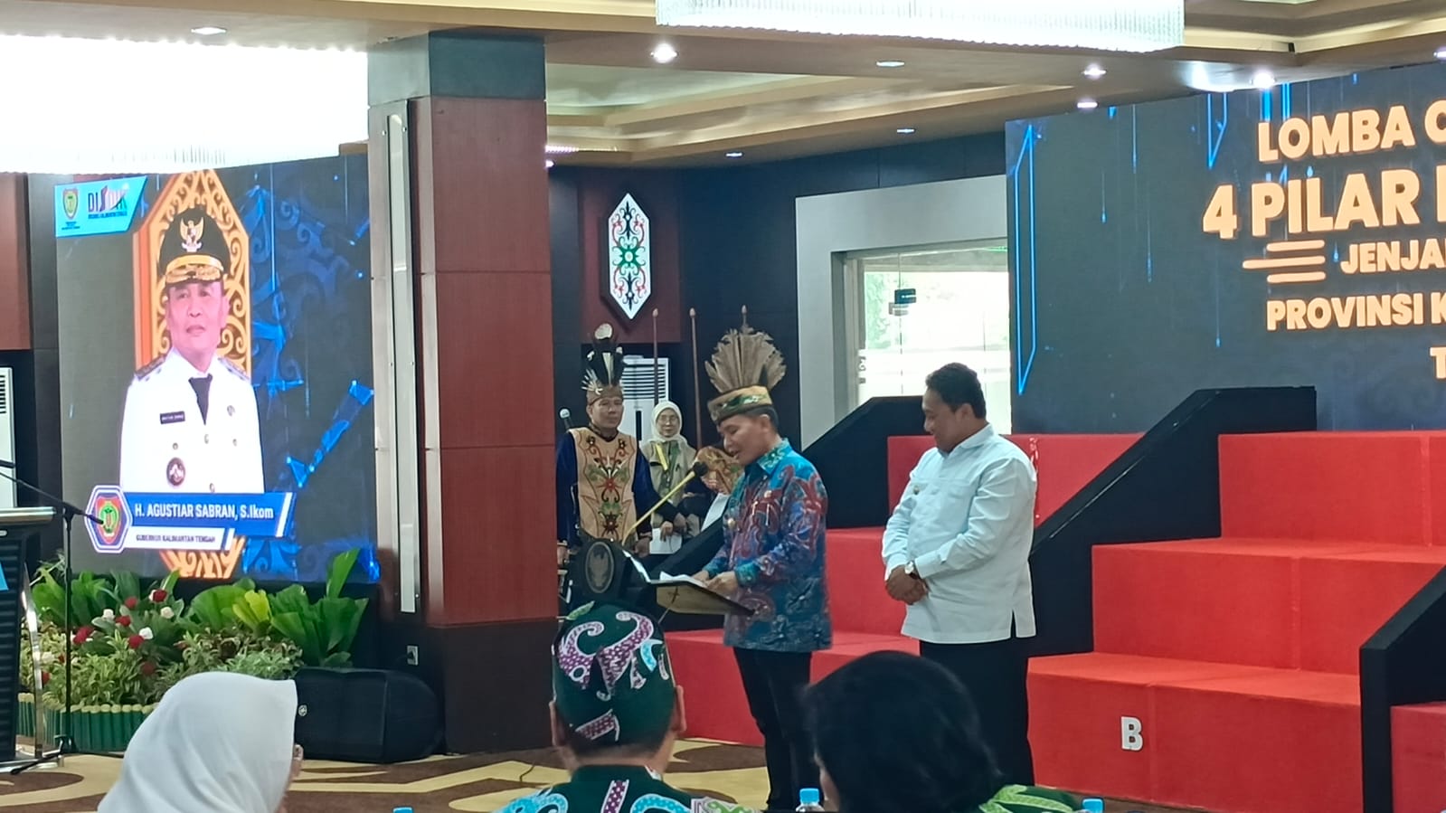 Gubernur Kalteng Bangga Lomba Empat Pilar Tingkatkan Semangat Belajar Siswa