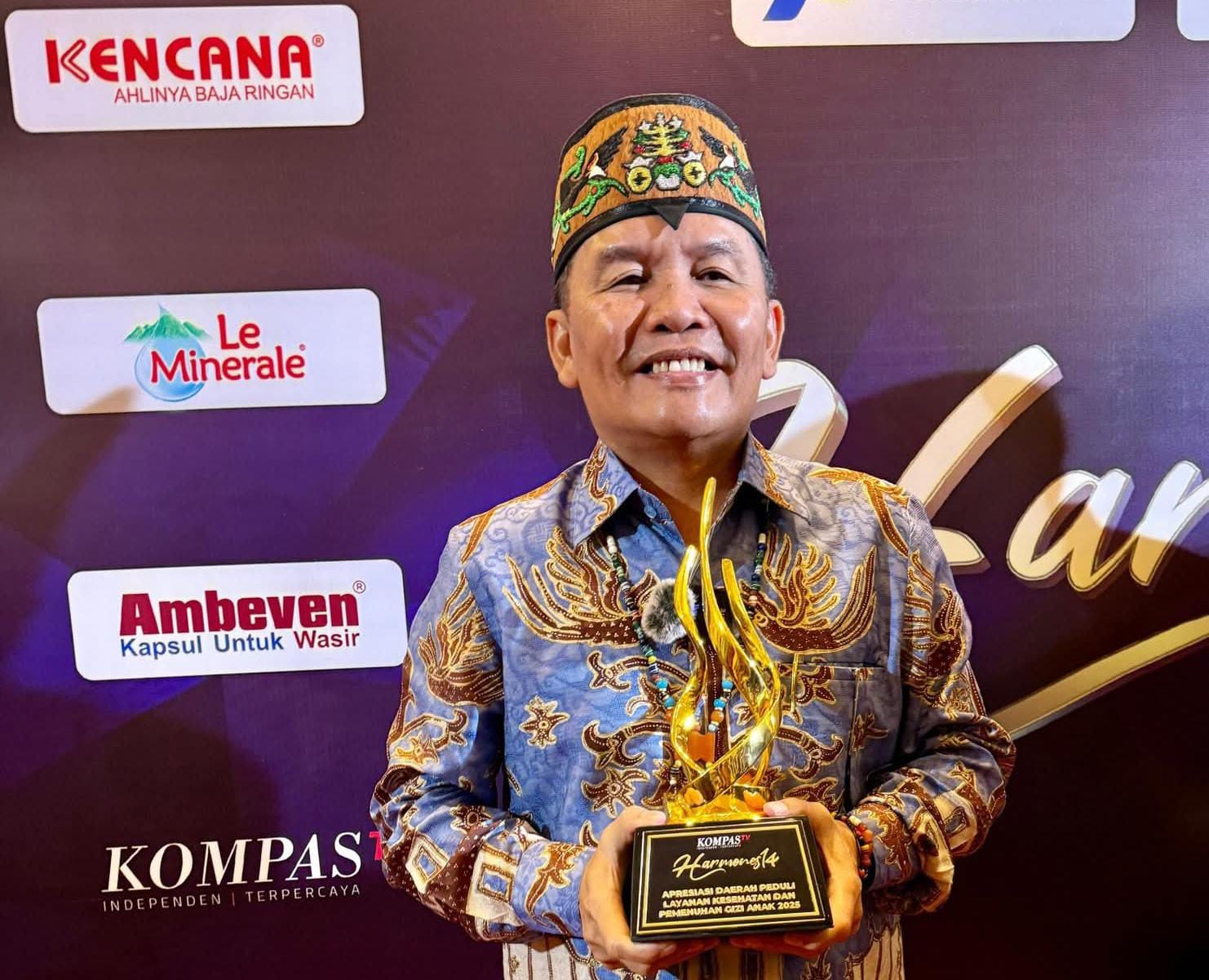 Kalteng Raih Penghargaan Nasional Bidang Kesehatan dan Gizi Anak