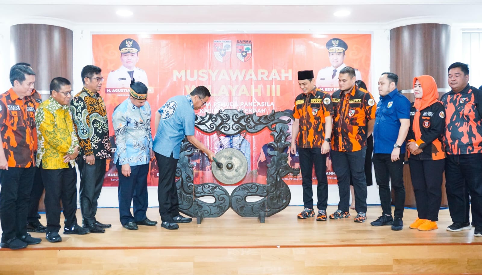 Sekda Ajak Pemuda Sapma PP Kalteng Siapkan Diri Jadi Pemimpin 2045