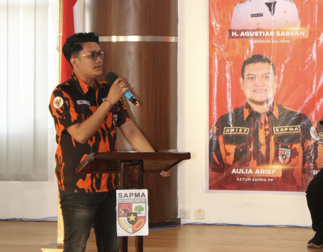 Muhammad Enrico Hamlizar Tulis Resmi Terpilih Sebagai Ketua PW Sapma Kalteng