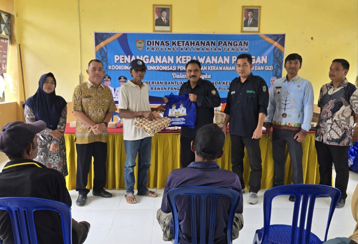 Pemprov Kalteng Fokus Tekan Kerawanan Pangan