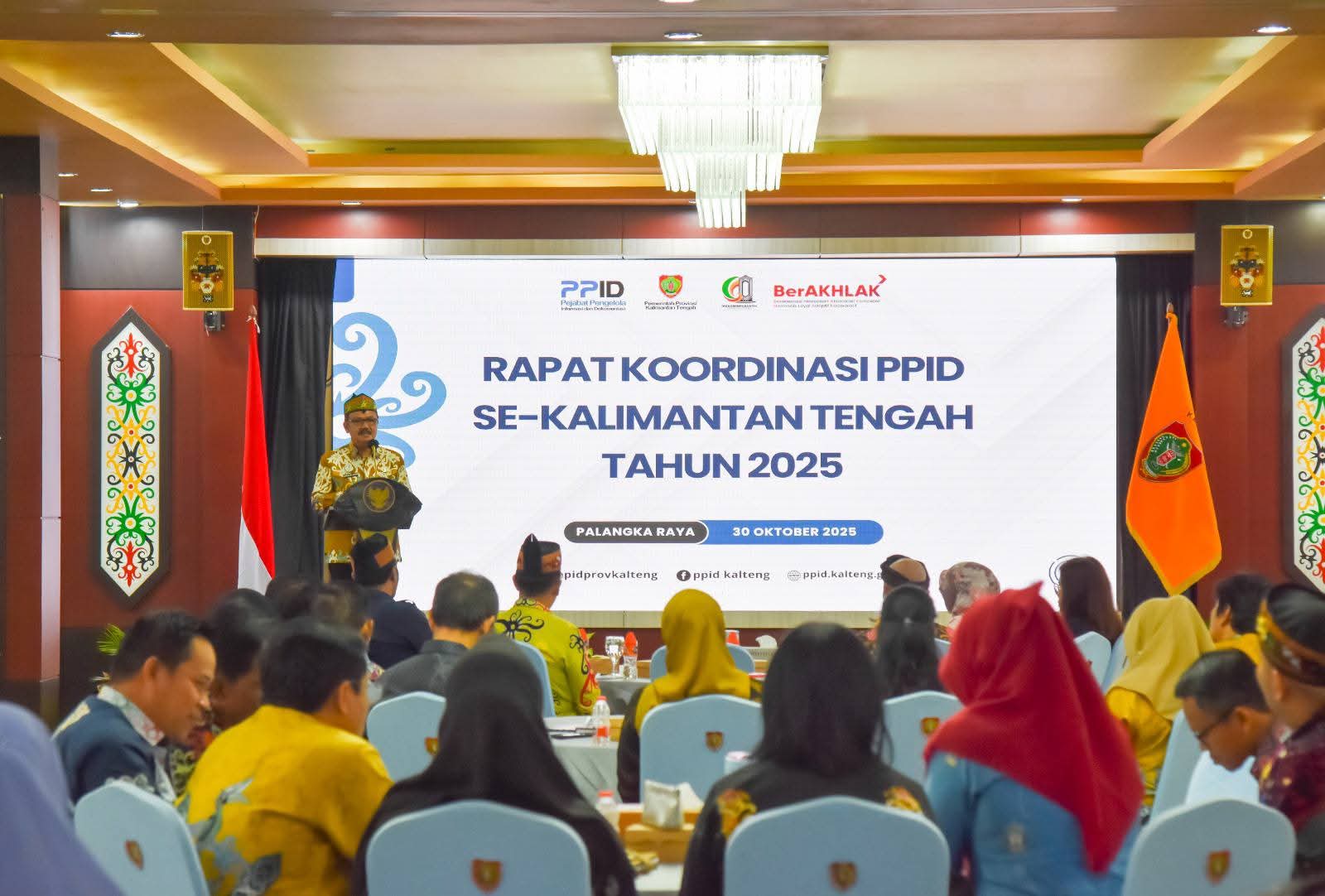 Plh Sekda Kalteng Tekankan Keterbukaan Informasi Jadi Pilar Pemerintahan Bersih