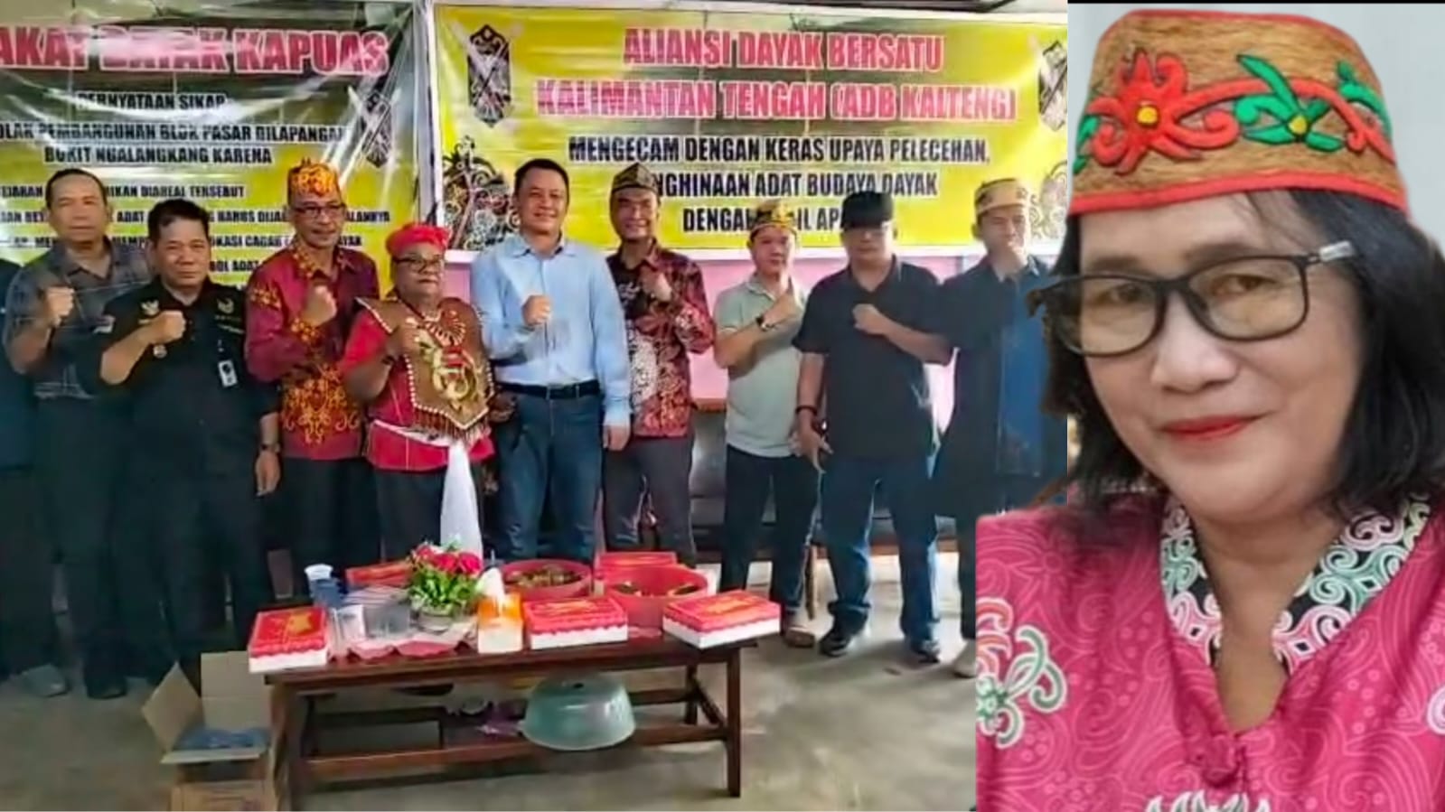 Tokoh Dayak Murka, Pembangunan Pasar di Kapuas Tutupi Huma Betang