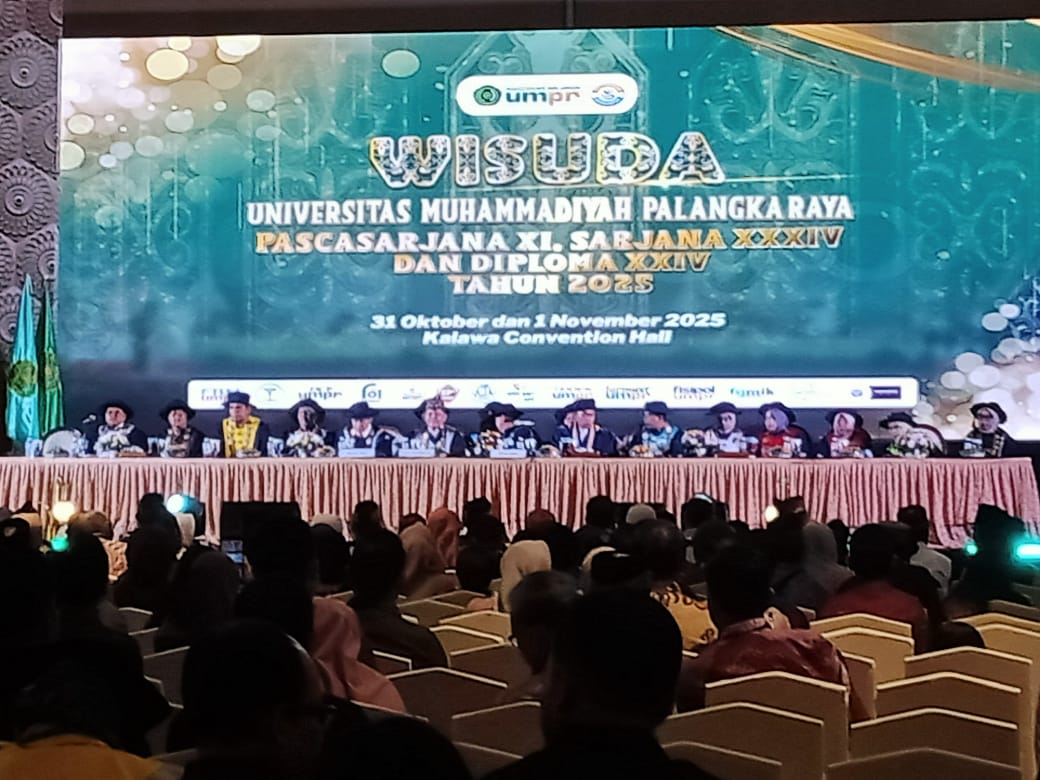 UMPR Cetak 2.431 Sarjana Baru, Gubernur Agustiar: Kalteng Tak Kekurangan Generasi Cerdas