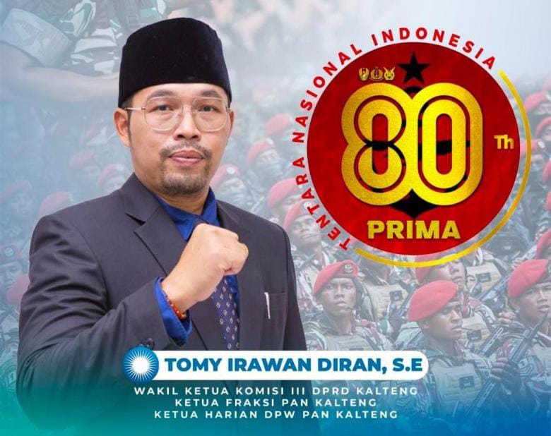 Wakil Ketua Komisi III DPRD Kalteng: TNI Selalu Jadi Kebangaan Bangsa