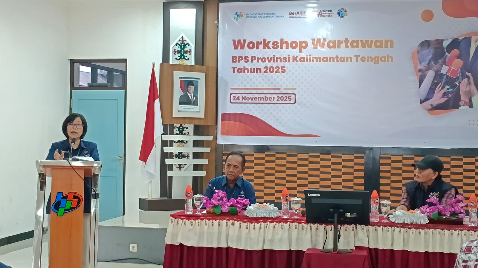 BPS Kalteng Gelar Workshop Wartawan untuk Perkuat Sosialisasi SE2026