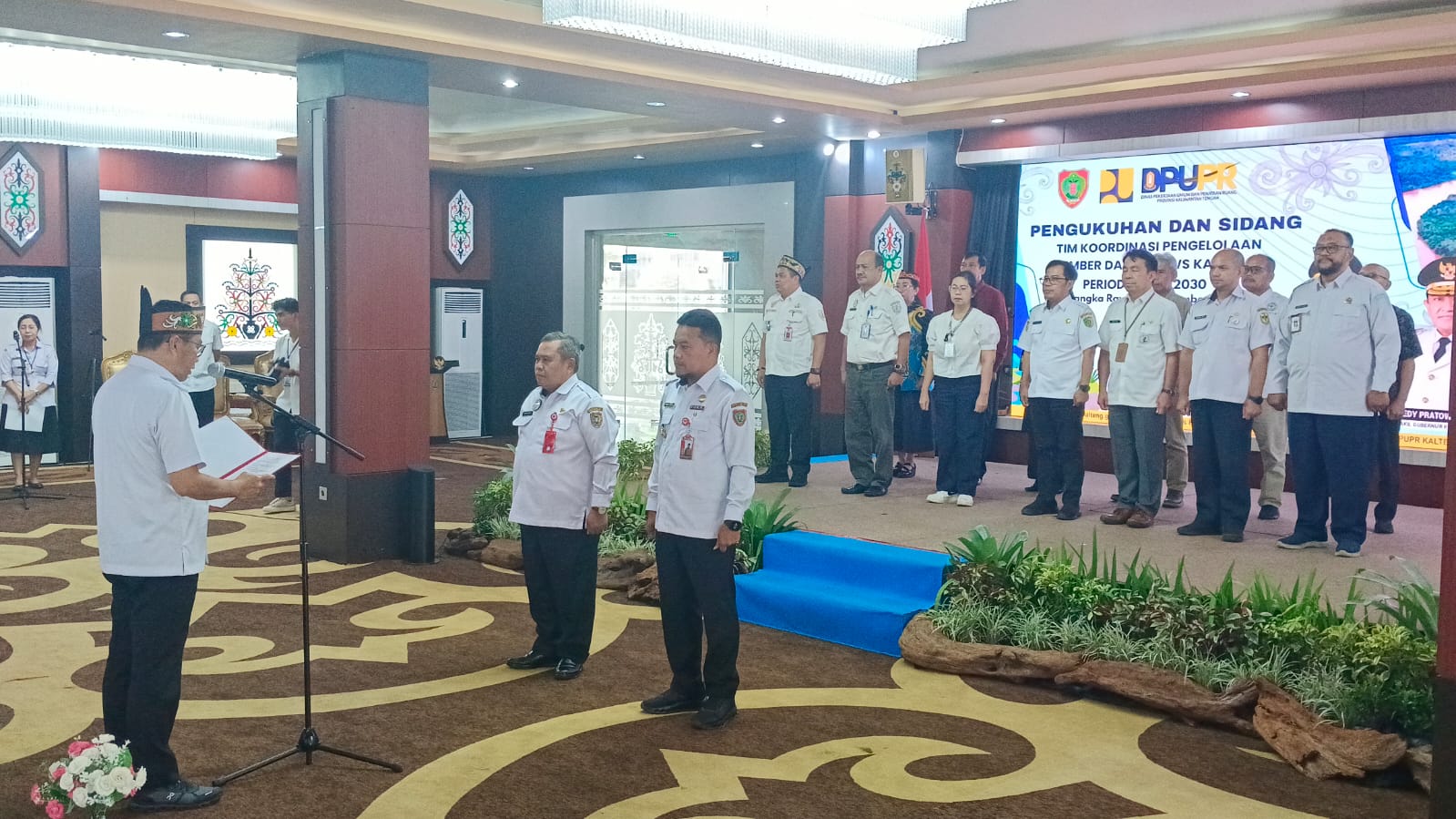 Gubernur Kalteng Kukuhkan TKPSDA Sungai Kahayan