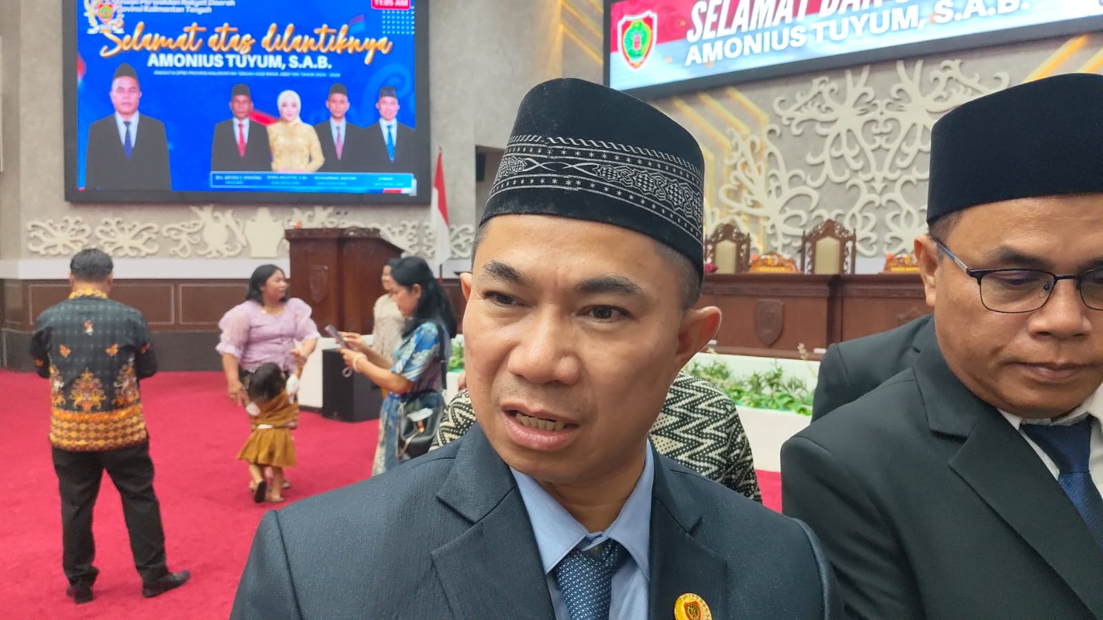 Waket III DPRD Kalteng Junaidi Harap Amonius Tuyum Aktif Serap Aspirasi Masyarakat