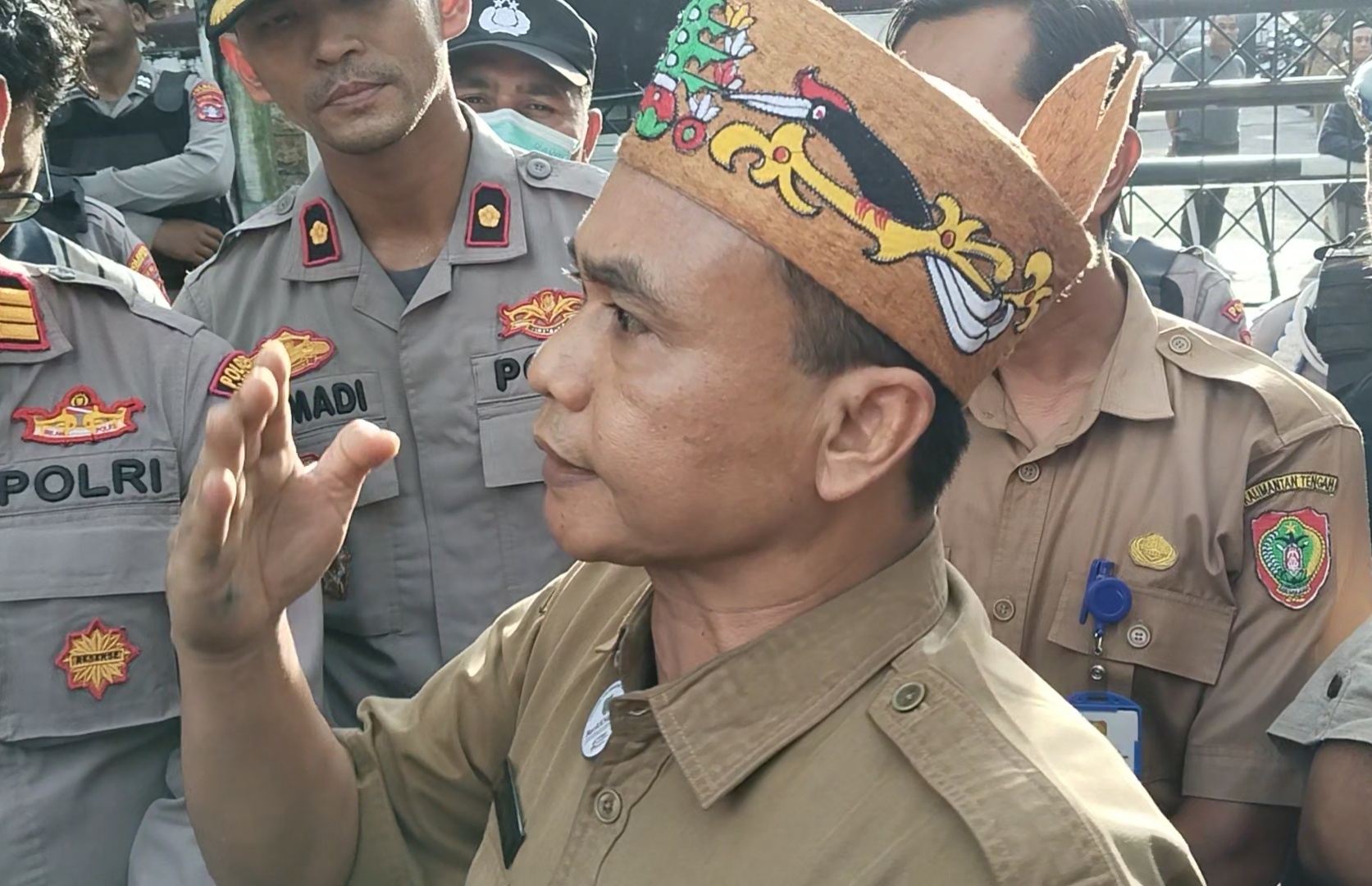 Aktivis Lingkungan Geruduk Dinas Kehutanan Kalteng