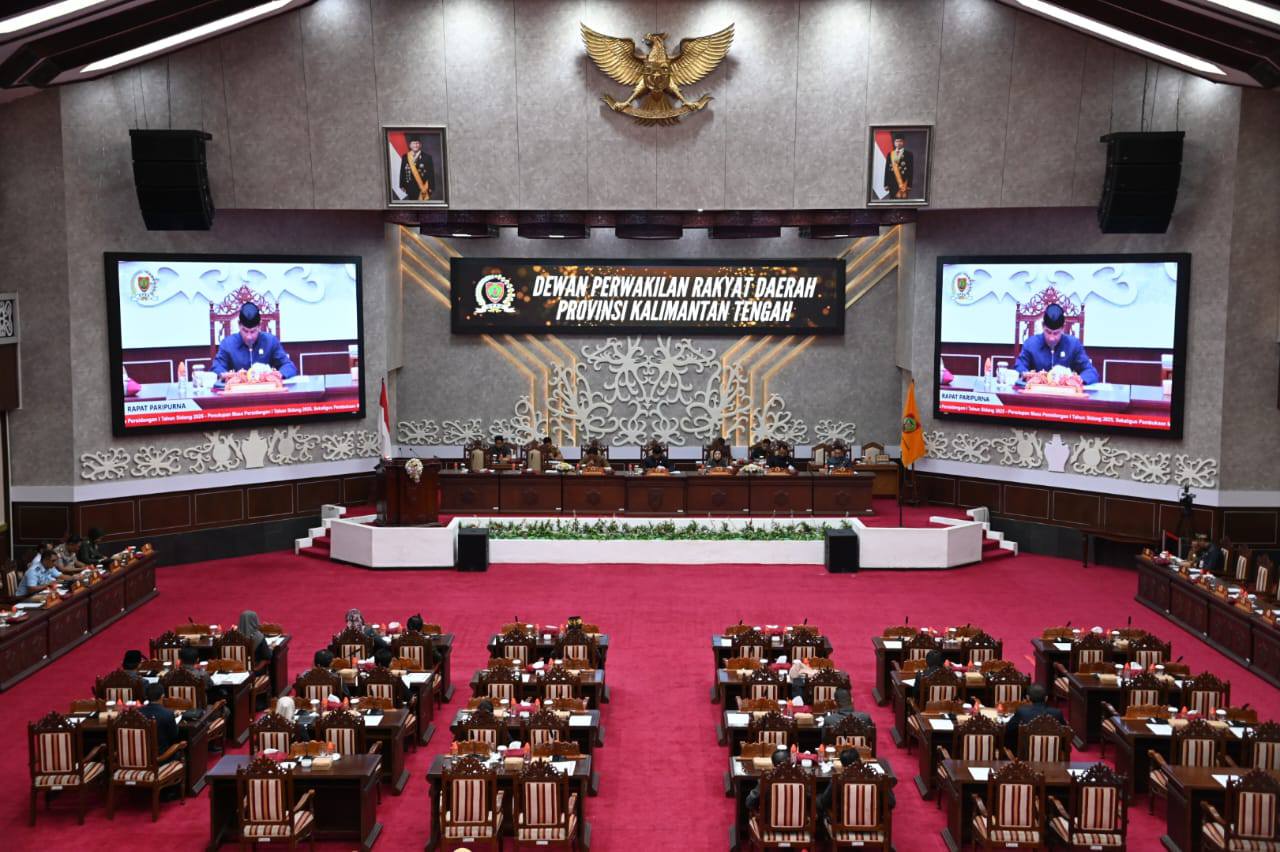 DPRD Kalteng Gelar Paripurna Penutupan dan Pembukaan Masa Persidangan