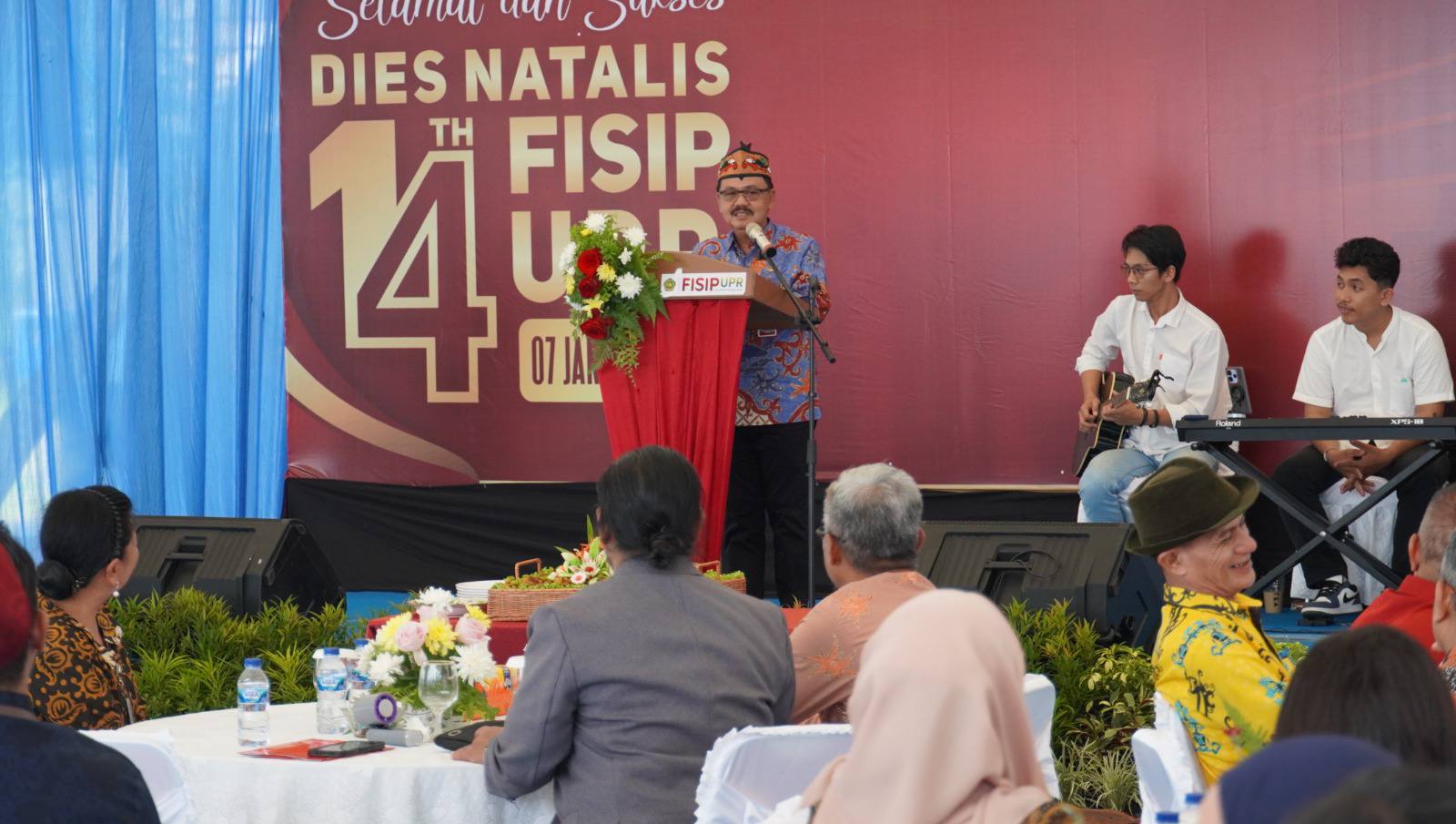 FISIP UPR Rayakan 14 Tahun, Pemprov Kalteng Dorong Mahasiswa Jadi Agen Perubahan