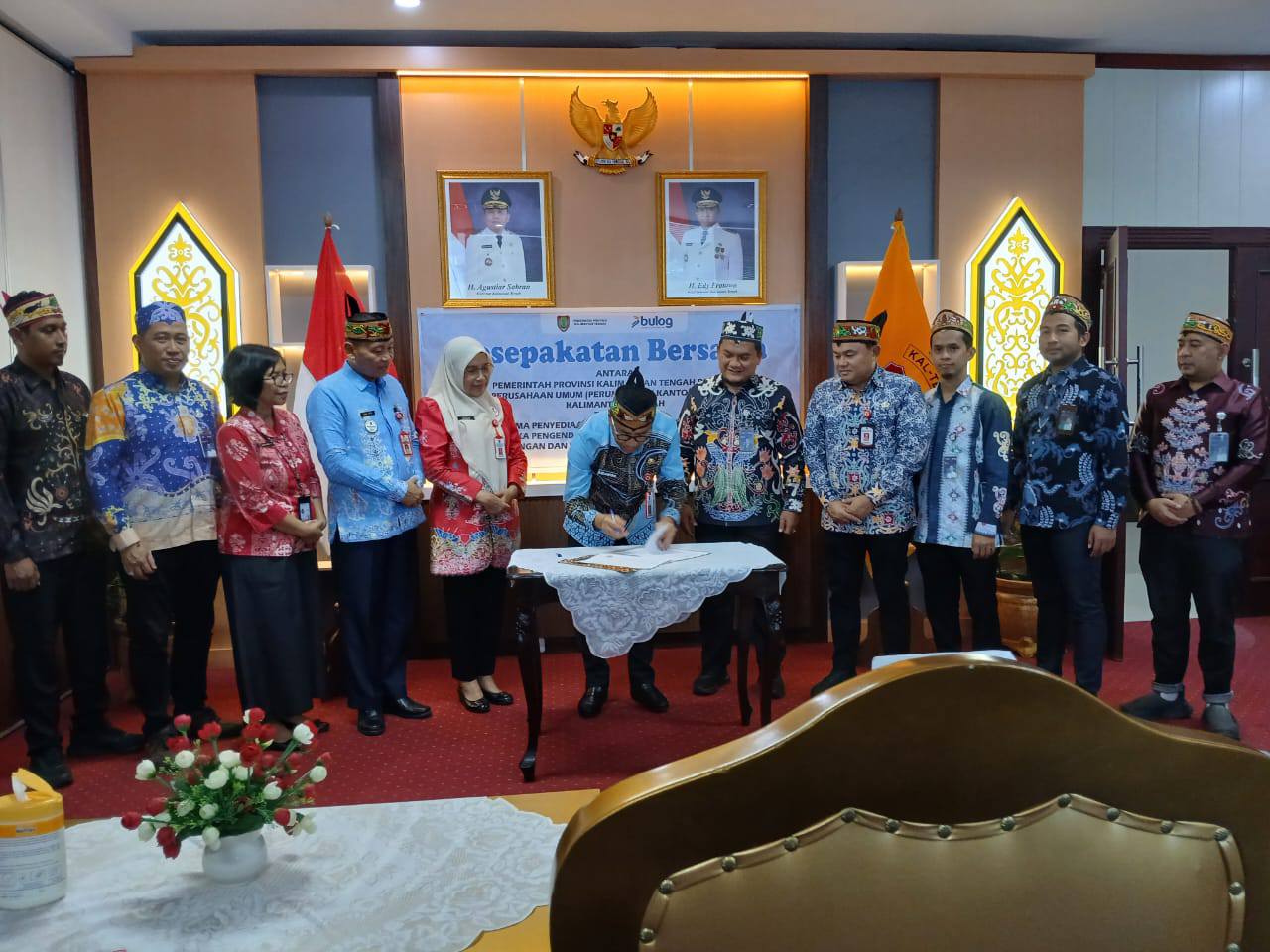 Pemprov Kalteng Gandeng BULOG, Amankan Stok Pangan dan Tekan Inflasi 2026