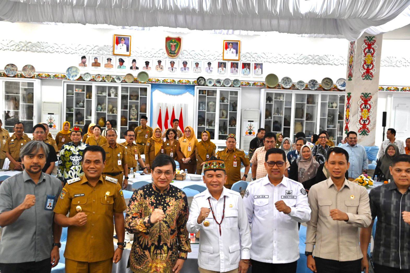 Gubernur Agustiar Sambut Stafsus Presiden, Dorong Kalteng Jadi Sentra Ekonomi Kreatif