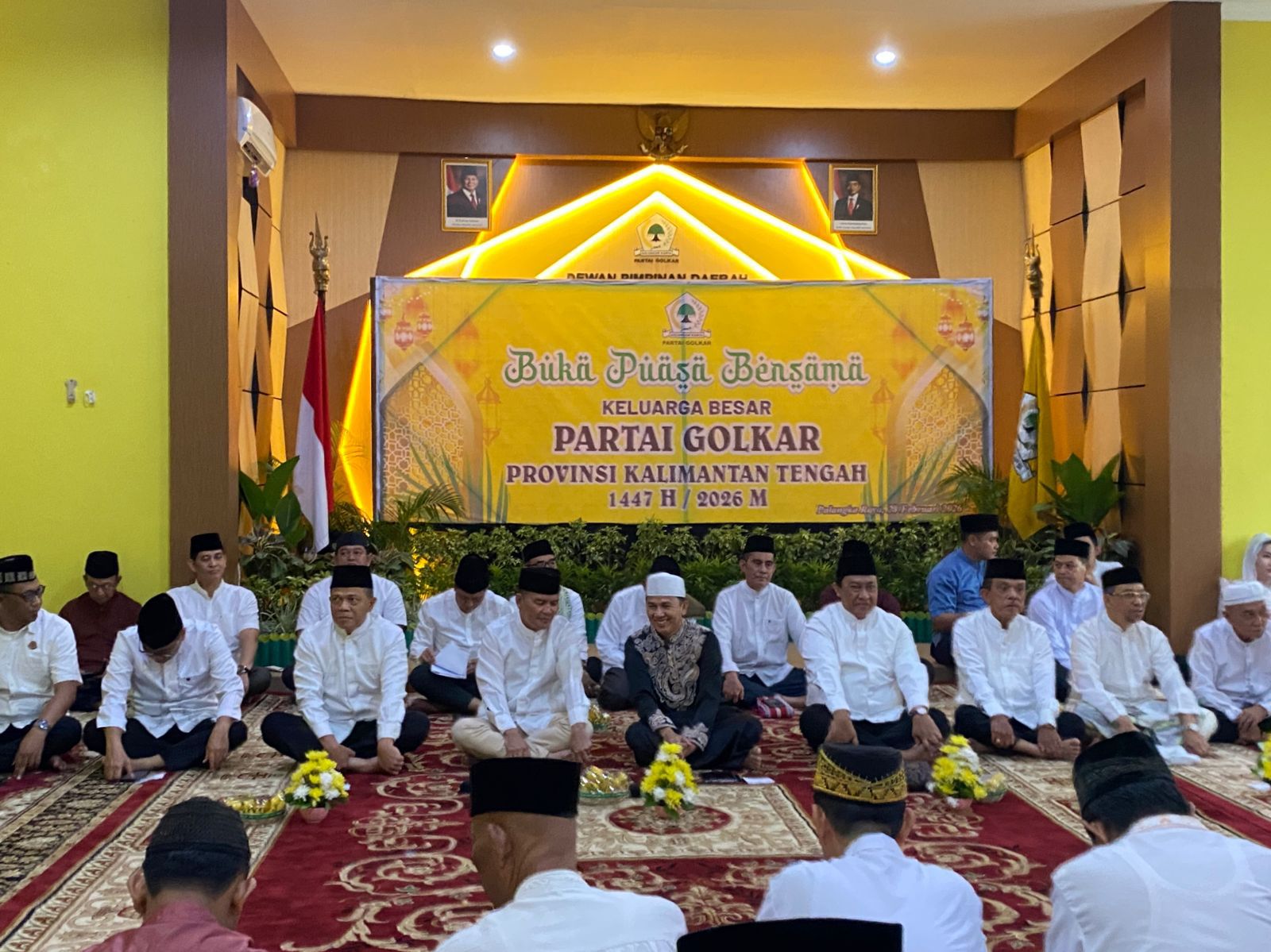 Gubernur Ajak Golkar Kalteng Kawal Program Pro-Rakyat di Tengah Pengetatan Anggaran
