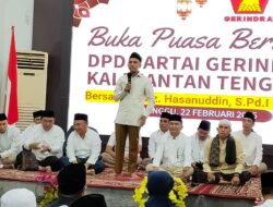 Ketua DPD Akui Bukber Gerindra Kalteng Diinisiasi Gubernur Agustiar Sabran