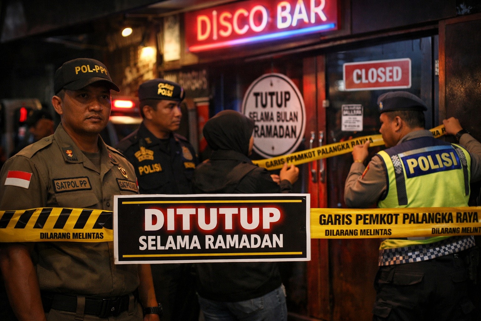 Pemkot Palangka Raya Hentikan Operasional Hiburan Selama Ramadan, Sanksi Menanti Pelanggar