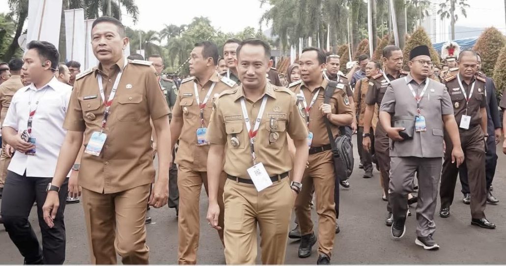 Hadiri Rakornas 2026, Fairid–Zaini Tegaskan Palangka Raya Seirama Program Nasional