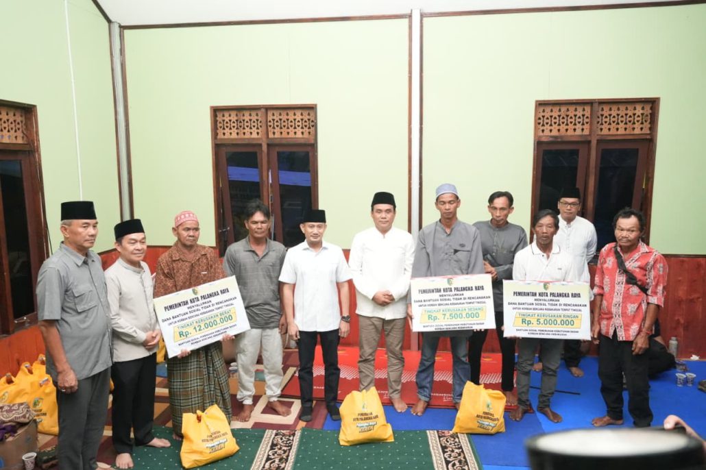 Walikota Fairid Naparin Temui Korban Kebakaran Mendawai: Bantuan Pasti Cair