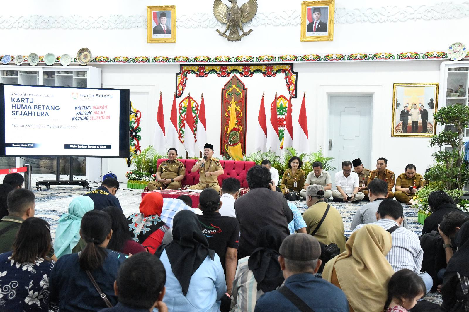 Hasupa Hasundau dengan Ormas dan Media, Gubernur Agustiar Sabran: Mari Kawal KHBS Agar Tepat Sasaran