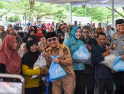 Sambut Idulfitri, Gubernur Kalteng Agustiar Sabran Gelar Pasar Murah