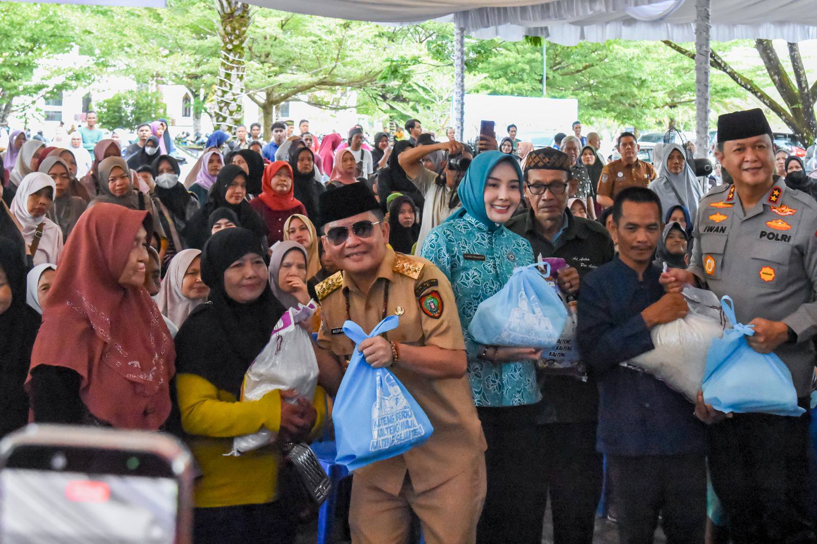 Sambut Idulfitri, Gubernur Kalteng Agustiar Sabran Gelar Pasar Murah