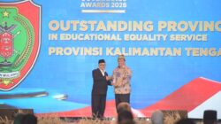 Kalteng Sabet Penghargaan Nasional, Sektor Pendidikan Diakui Lewat Inovasi dan Pemerataan Akses