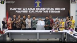 Kanwil Kemenkum Kalteng Kawal Lima Raperbup Gunung Mas