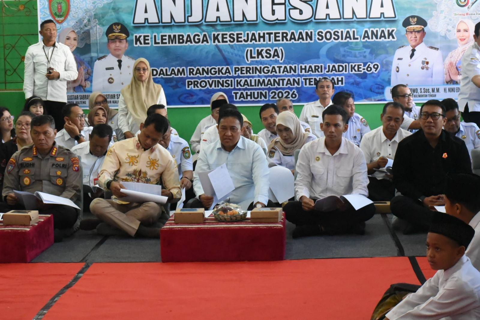 Anjangsana ke Panti Asuhan, Edy Pratowo Tegaskan Kepedulian Nyata Pemprov Kalteng untuk Generasi Muda
