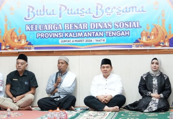 Dinsos Kalteng Gelar Buka Puasa Bersama, Perkuat Kepedulian Sosial di Bulan Ramadan