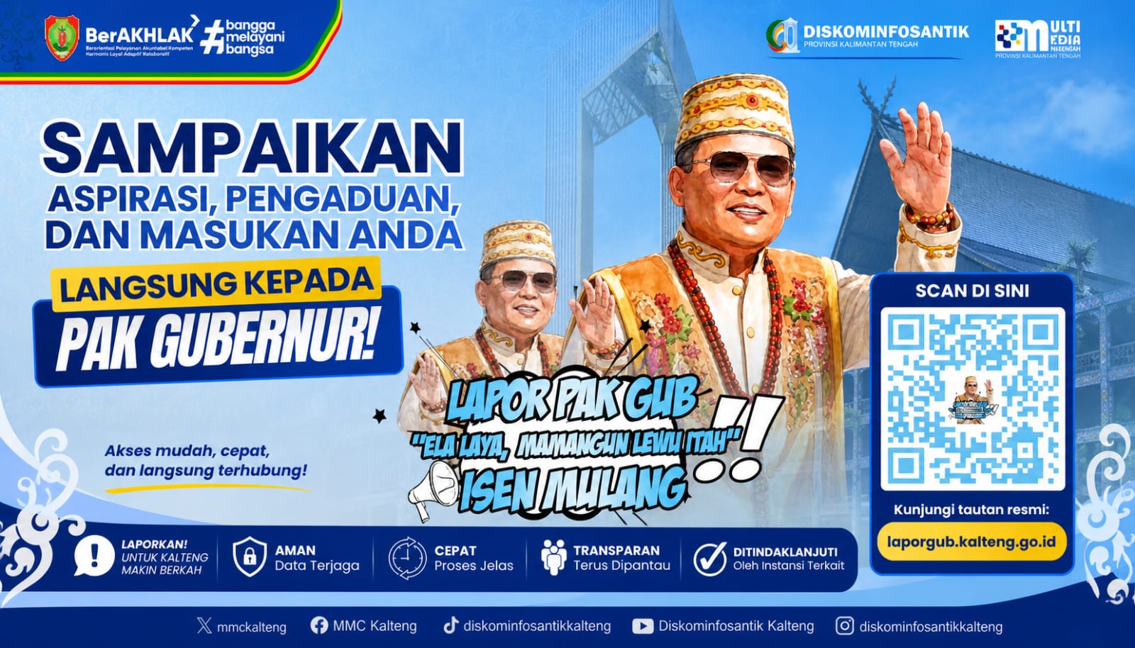 "Lapor Pak Gub" Suara Rakyat Langsung Sampai ke Gubernur
