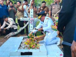 PDH Putih Gubernur Warnai Ziarah Hari Jadi ke-69 Kalteng, Simbol Penghormatan dan Kepemimpinan