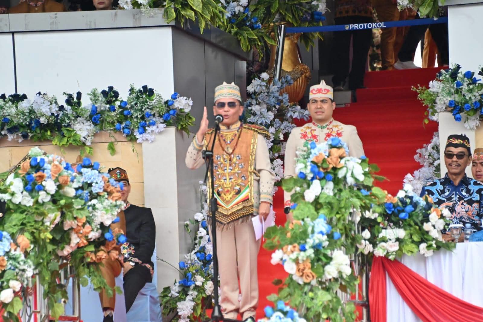 Gubernur Agustiar Pimpin HUT Barito Utara ke-76, Ini Amanatnya! 