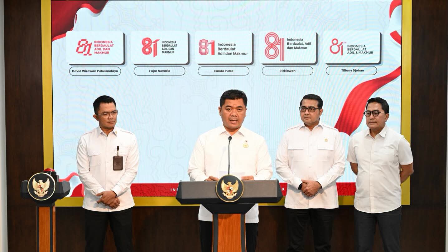 Pemerintah Resmi Luncurkan Logo HUT ke-81 RI, Dapat Diunduh Secara Bebas