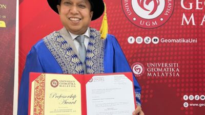Dikukuhkan Jadi Adjunct Professor Universiti Geomatika Malaysia, Pangeran Syarif Abdurrahman: Motivasi untuk Terus Membangun Indonesia