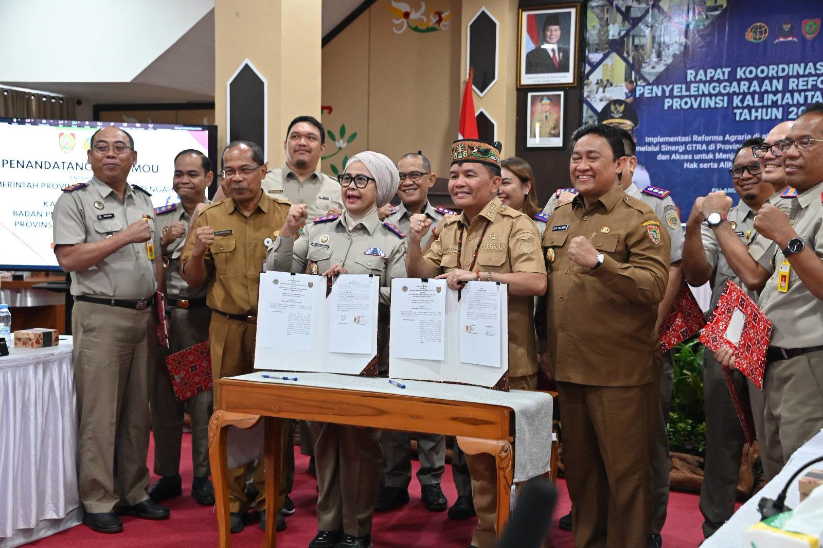 Gubernur Agustiar Perkuat Reforma Agraria di Kalteng