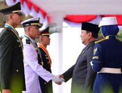 Presiden Prabowo Lantik 1.177 Perwira TNI-Polri, Tekankan Loyalitas kepada Bangsa dan Rakyat