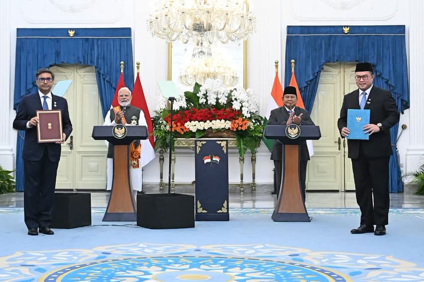 Prabowo dan Modi Sepakat Perkuat Aliansi Strategis, Dorong Perdamaian Dunia