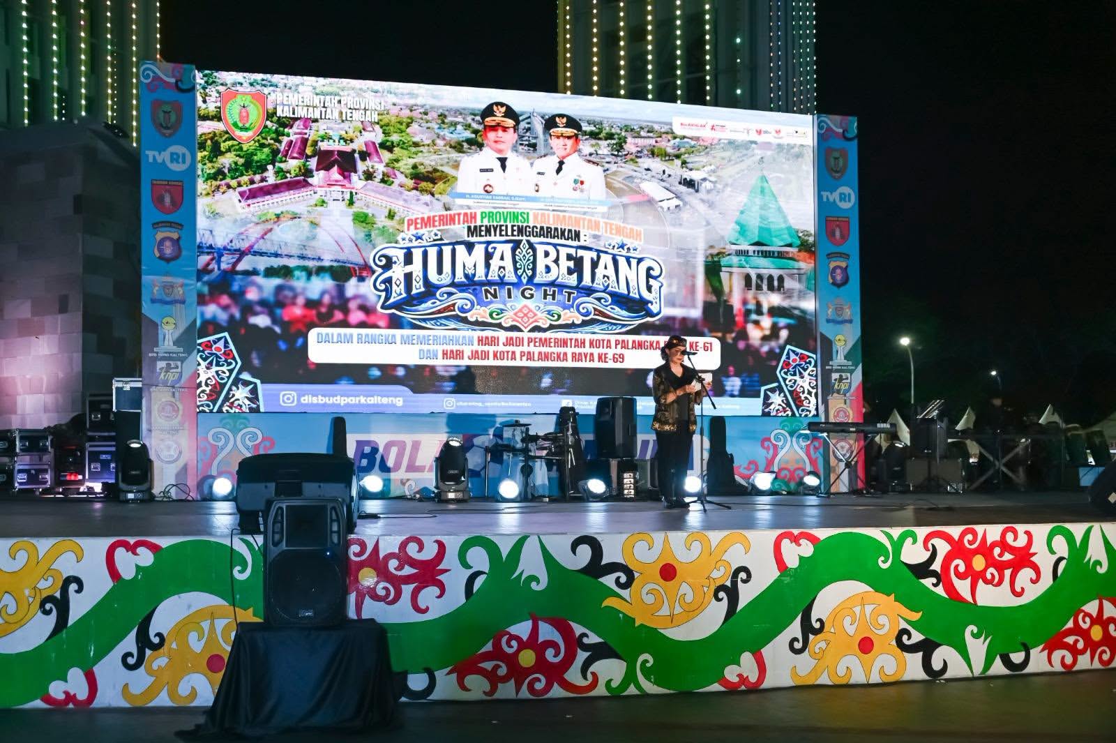 Huma Betang Night Jadi Panggung Persatuan, Gubernur: Jangan Biarkan Kemajuan Menghapus Jati Diri Kalteng